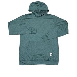 Born Primitive‎ Men's Size XS Althleisure Hoodie Green Long Sleeve Pullover